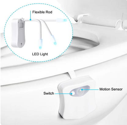 Motion Sensing Toilet Light